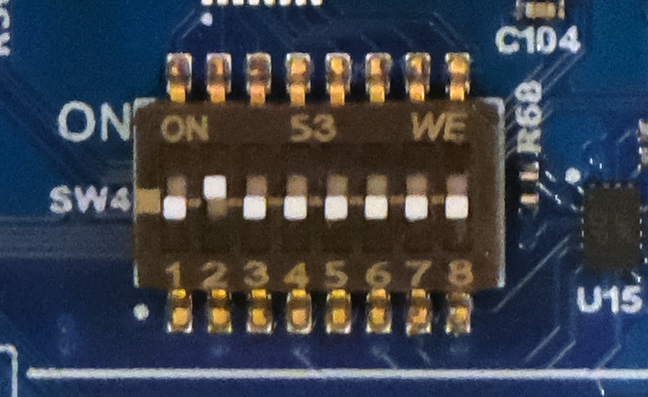 評価ボード Pmod1 I2C設定